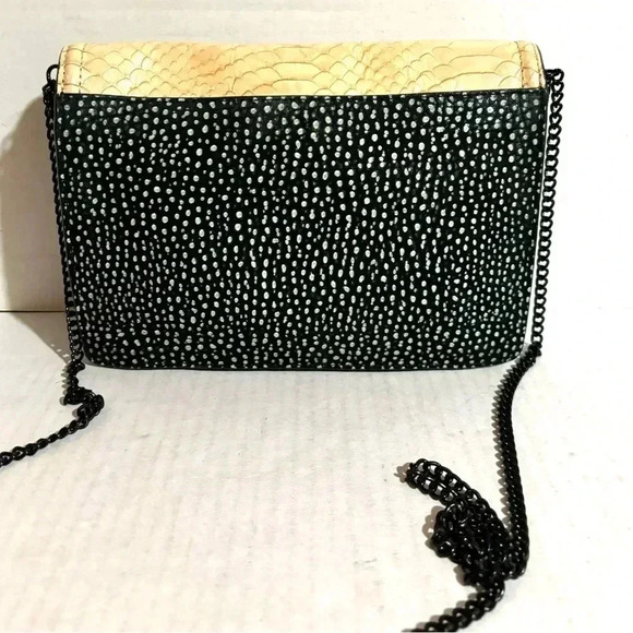 Loefffler Randall python embossed leather crossbody handbag - Picture 3 of 11